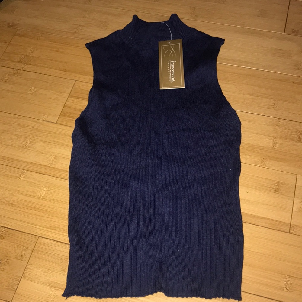 Francesca’s turtle neck tank top